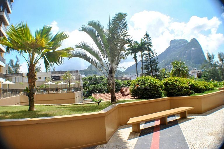 Apart Hotel Barra Leme com Muito Conforto no Melhor Ponto da