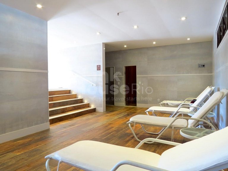 Apart Hotel Barra Leme com Muito Conforto no Melhor Ponto da