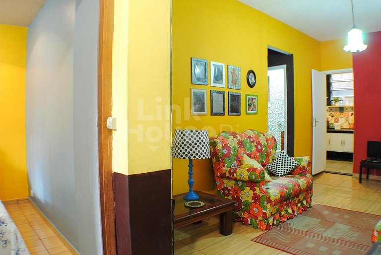 Color Foul Apartament in Copacabana Heart C1-0016