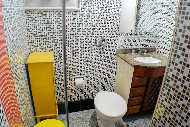 Color Foul Apartament in Copacabana Heart C1-0016