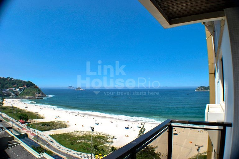 Apart Hotel Barra Leme com Vista Mar e Montanha B1-001