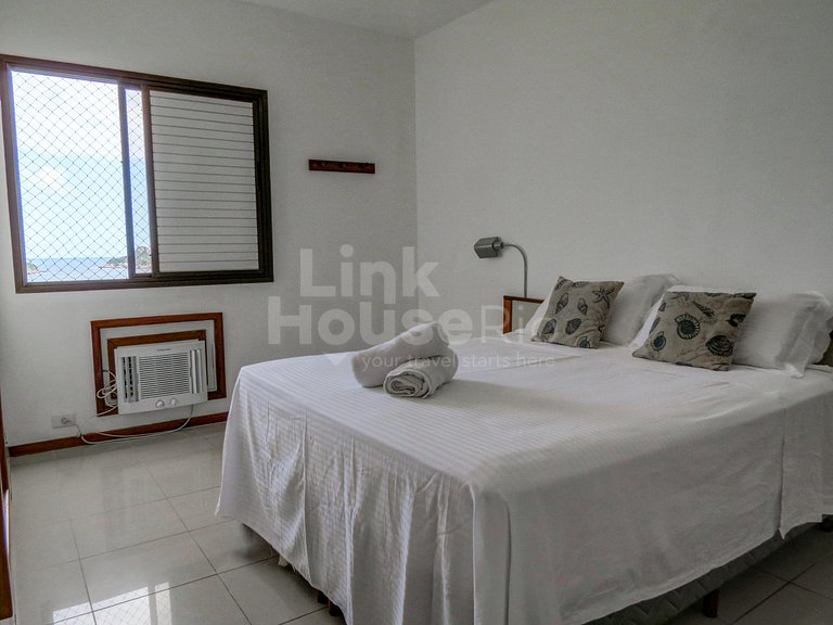 Apart Hotel Barra Leme con Maravillosa Vista Mar B1-002