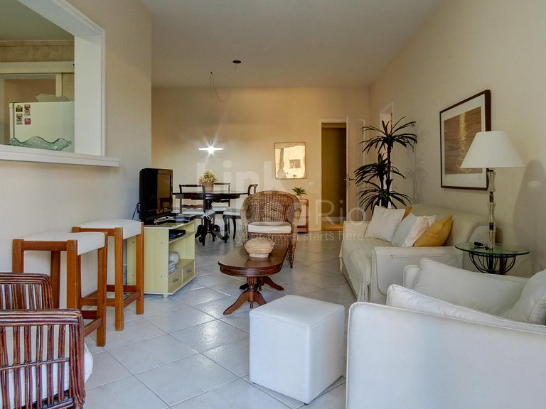 Apart Hotel Barra Leme com Muito Conforto no Melhor Ponto da