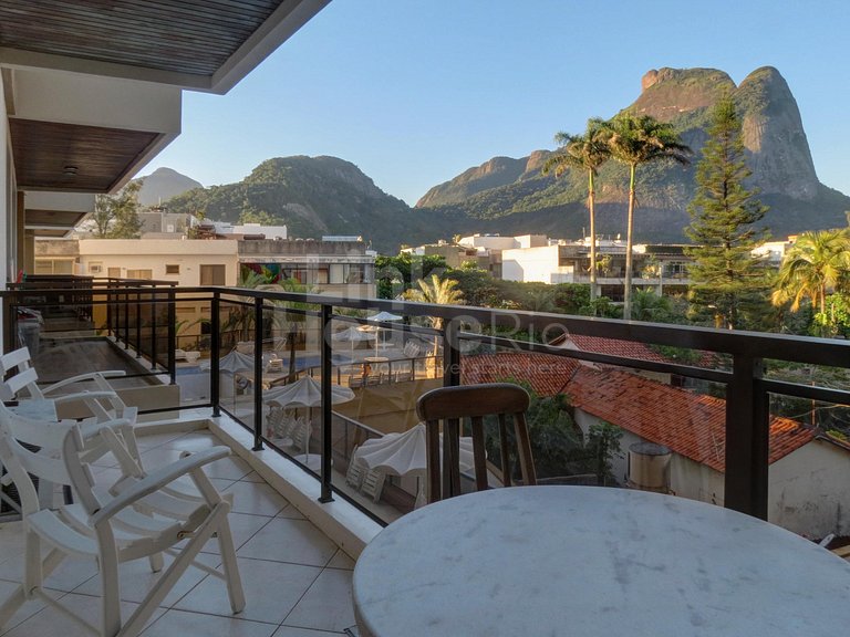 Apart Hotel Barra Leme com Muito Conforto no Melhor Ponto da