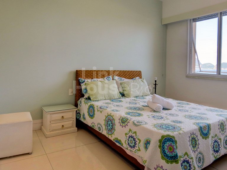 Maravilhoso apartamento Frontal Mar Copacabana C1-0025