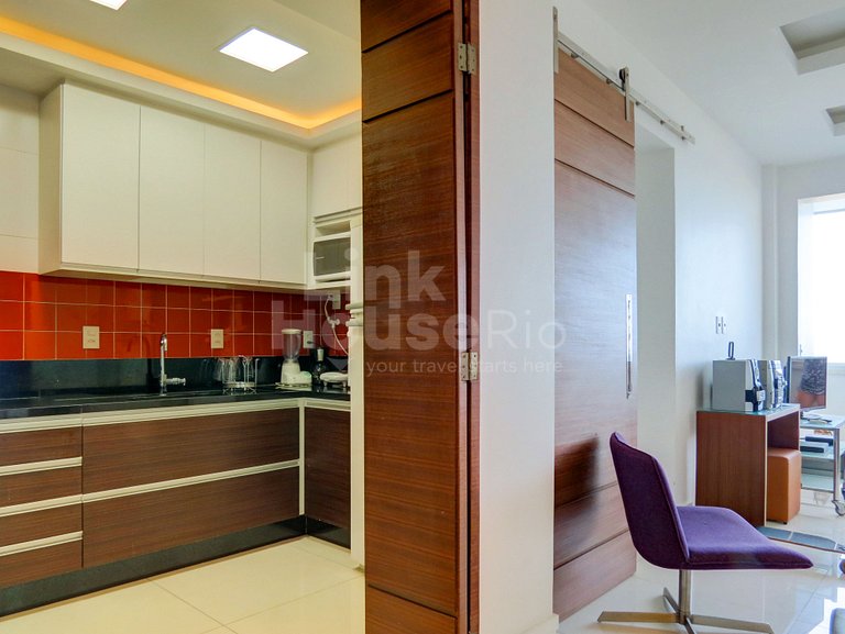 Maravilhoso apartamento Frontal Mar Copacabana C1-0025