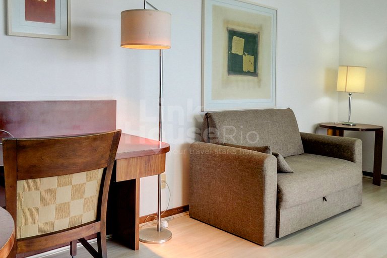 Linkhouse Rio: YOUR FLAT WITH BALCONY AND BEACH VIEW - BARRA