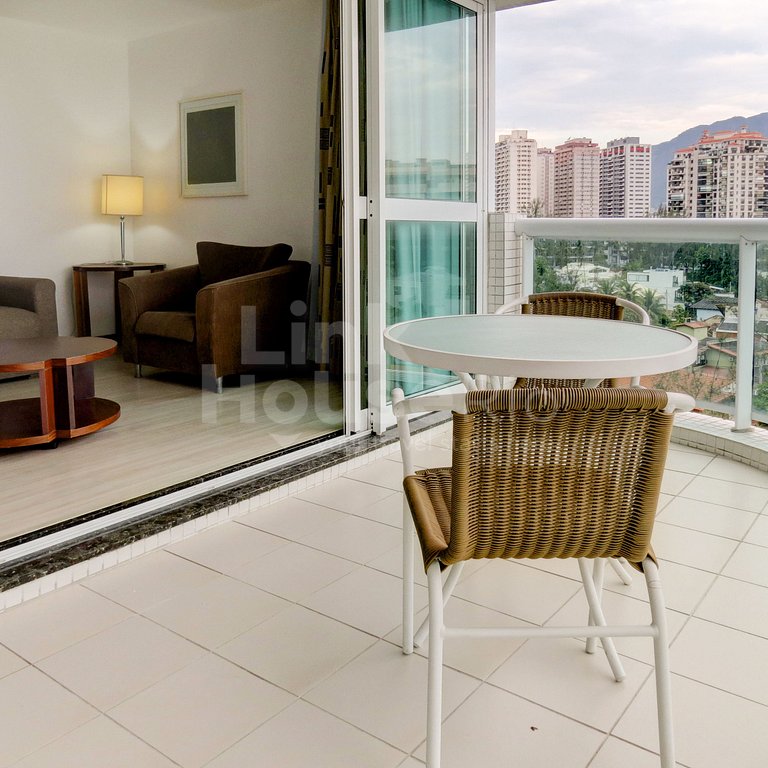 Linkhouse Rio: TU PISO CON BALCÓN Y VISTA A LA PLAYA - BARRA