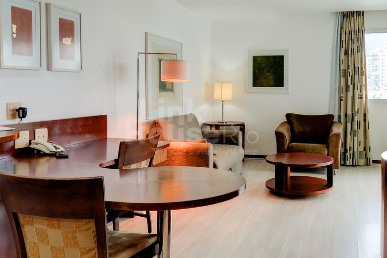 Linkhouse Rio: TU PISO CON BALCÓN Y VISTA A LA PLAYA - BARRA