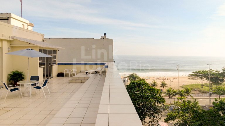 Cobertura Gigante com Piscina e Vista Mar em Ipanema Y1-0036