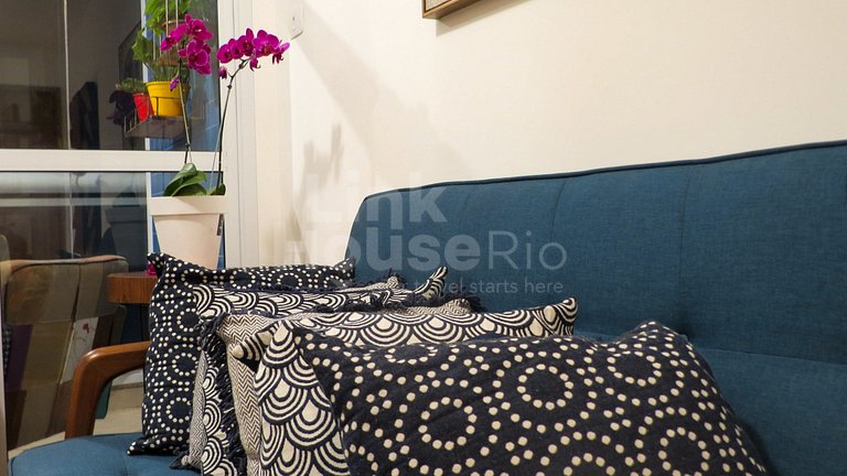 Ocean View. Awesome and Cozy 2-Bdr. Barra de Tijuca B1-0022