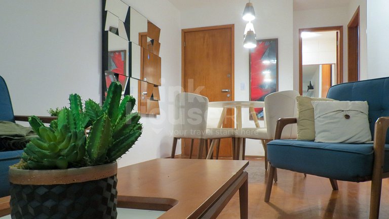 Ocean View. Awesome and Cozy 2-Bdr. Barra de Tijuca B1-0022