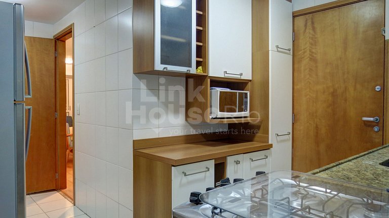 Ocean View. Awesome and Cozy 2-Bdr. Barra de Tijuca B1-0022