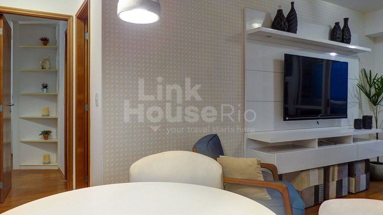Ocean View. Awesome and Cozy 2-Bdr. Barra de Tijuca B1-0022