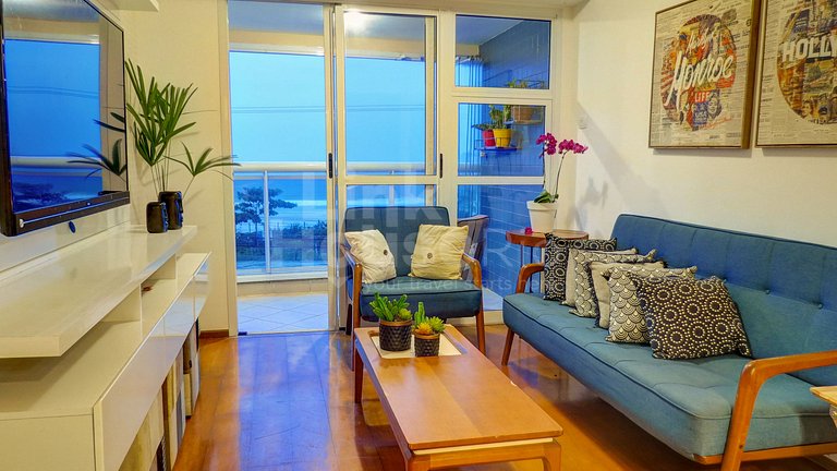 Ocean View. Awesome and Cozy 2-Bdr. Barra de Tijuca B1-0022