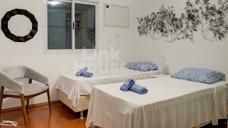 Ocean View. Awesome and Cozy 2-Bdr. Barra de Tijuca B1-0022