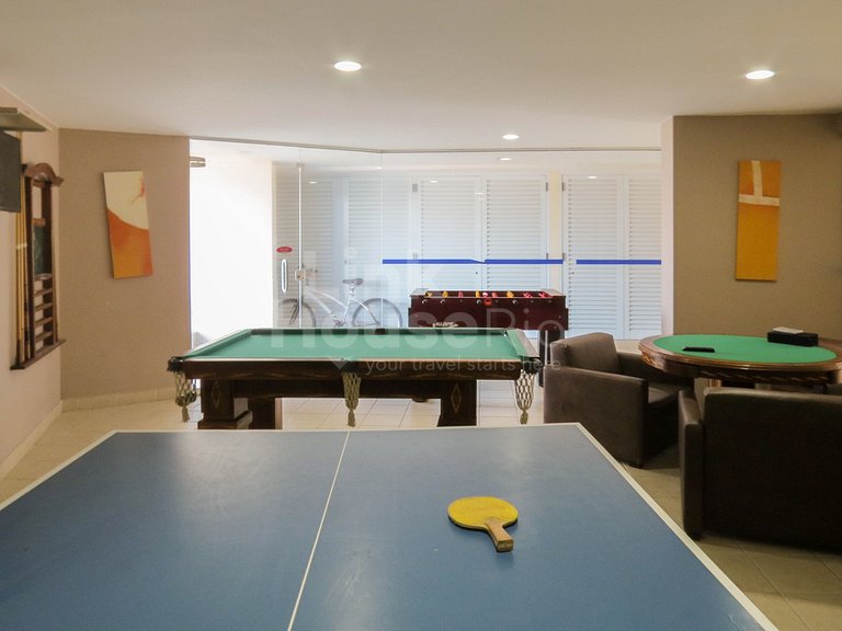 Ocean View. Awesome and Cozy 2-Bdr. Barra de Tijuca B1-0022