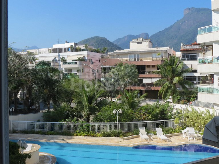 Ocean View. Awesome and Cozy 2-Bdr. Barra de Tijuca B1-0022