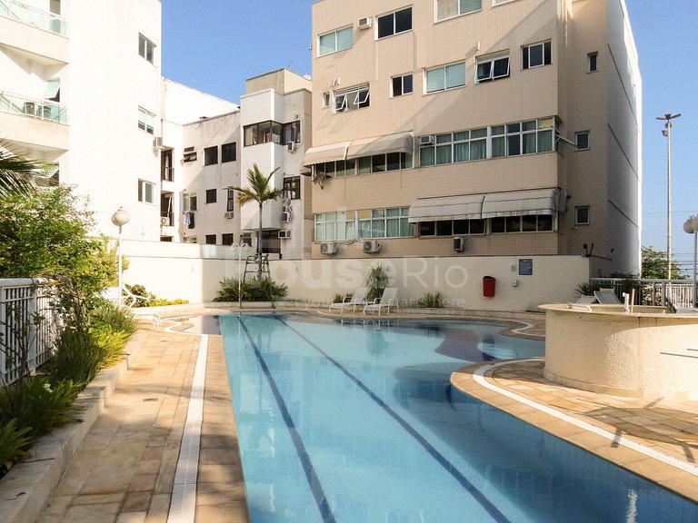 Ocean View. Awesome and Cozy 2-Bdr. Barra de Tijuca B1-0022