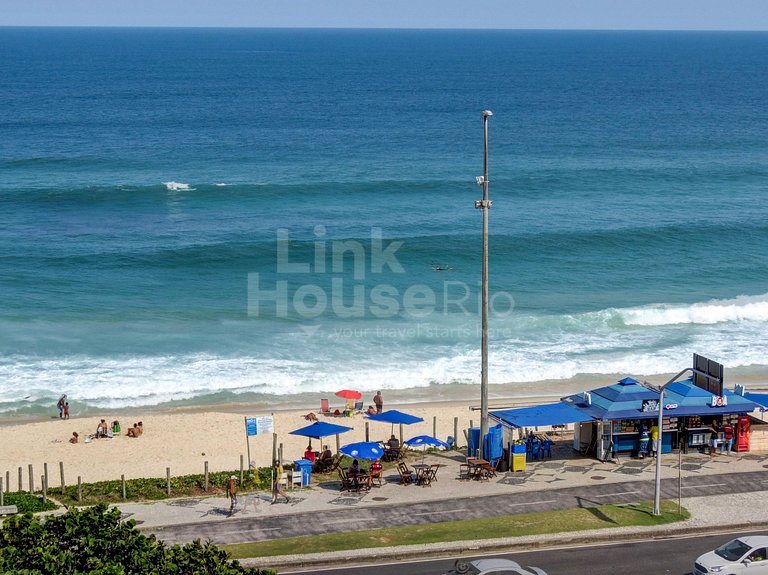 Apart Hotel com Maravilhosa Vista Mar na Barra de Tijuca B1-