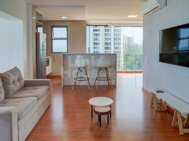 LinkHouse RIO APART HOTEL MARAVILHOSO FRONTAL MAR 2 SUITES B