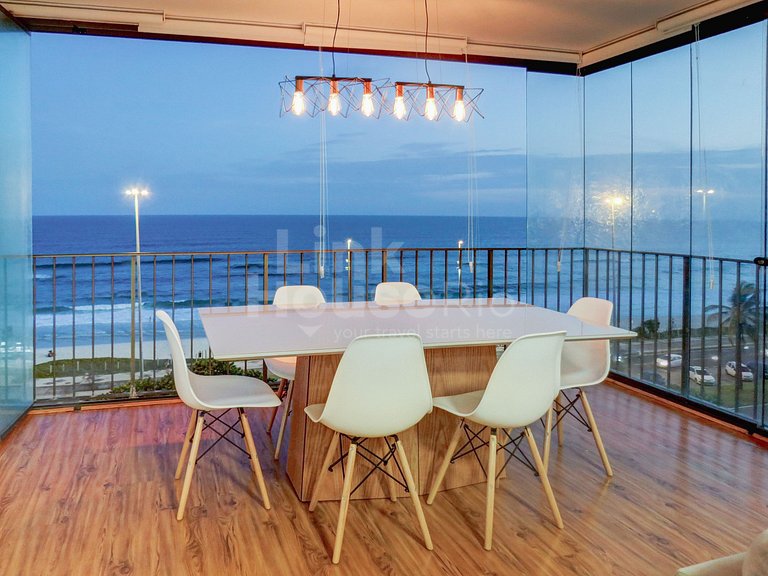 Apart Hotel com Maravillosa Vista Mar en Barra de Tijuca B1-