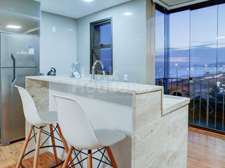 Wonderful View Ocean Front in Barra de Tijuca Apart Hotel B1