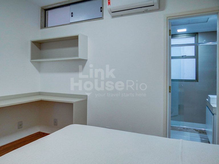 Apart Hotel com Maravillosa Vista Mar en Barra de Tijuca B1-