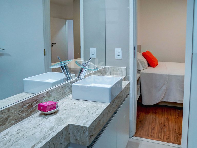 LinkHouse RIO APART HOTEL MARAVILHOSO FRONTAL MAR 2 SUITES B