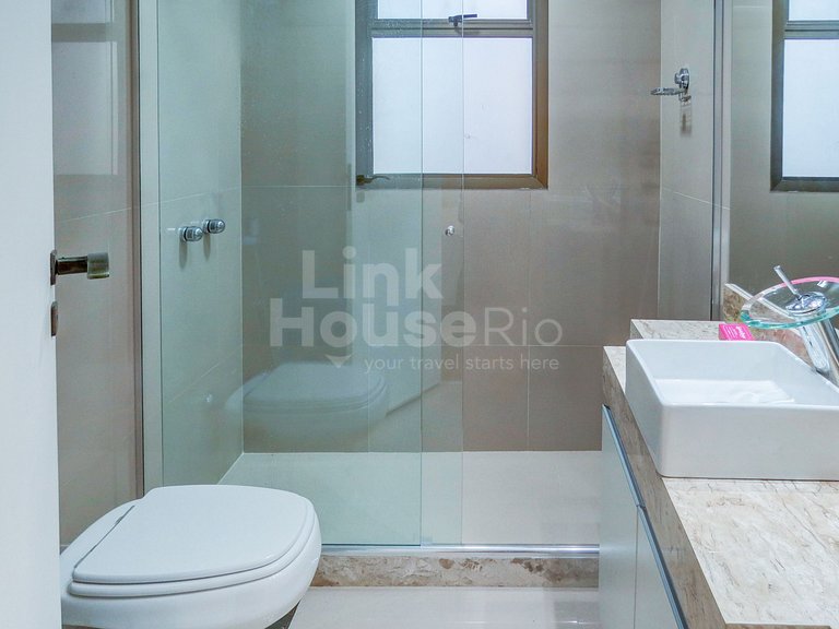 LinkHouse RIO APART HOTEL MARAVILHOSO FRONTAL MAR 2 SUITES B