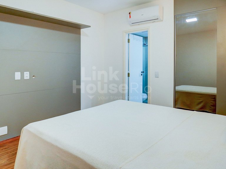 Apart Hotel com Maravilhosa Vista Mar na Barra de Tijuca B1-