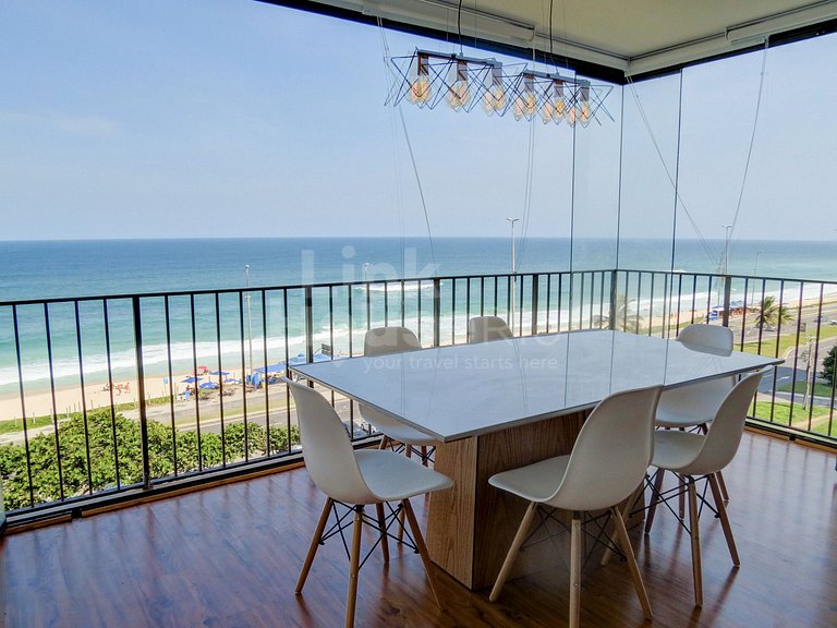 Apart Hotel com Maravillosa Vista Mar en Barra de Tijuca B1-