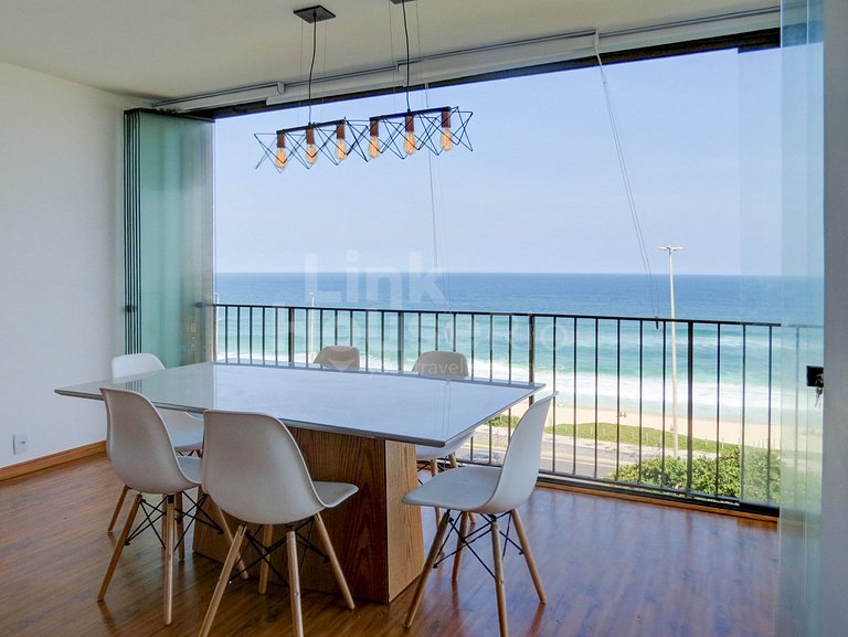 Apart Hotel com Maravillosa Vista Mar en Barra de Tijuca B1-