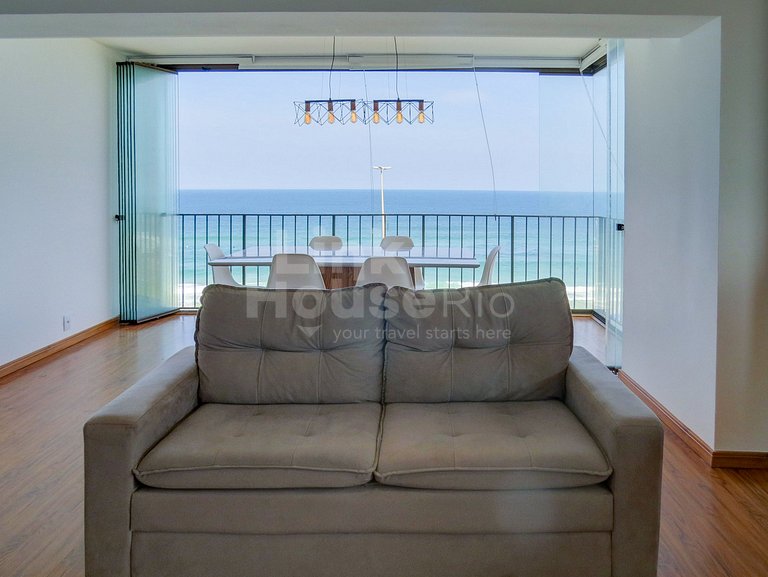 Wonderful View Ocean Front in Barra de Tijuca Apart Hotel B1