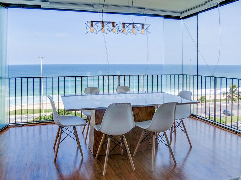Wonderful View Ocean Front in Barra de Tijuca Apart Hotel B1