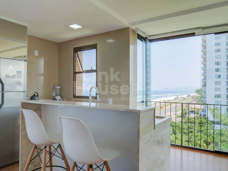 LinkHouse RIO APART HOTEL MARAVILHOSO FRONTAL MAR 2 SUITES B