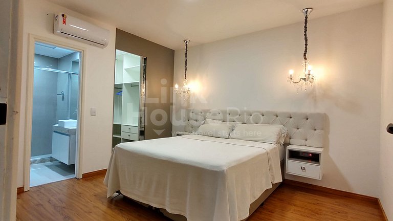 Apart Hotel com Maravilhosa Vista Mar na Barra de Tijuca B1-