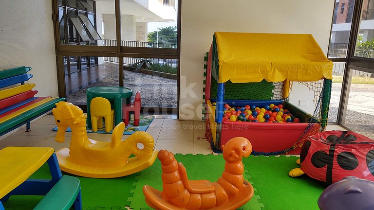 Apart Hotel com Maravilhosa Vista Mar na Barra de Tijuca B1-