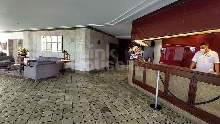 LinkHouse RIO APART HOTEL MARAVILHOSO FRONTAL MAR 2 SUITES B