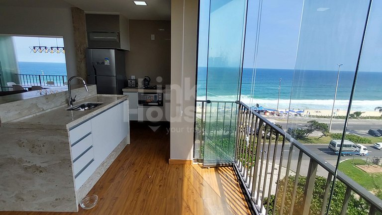 Apart Hotel com Maravilhosa Vista Mar na Barra de Tijuca B1-