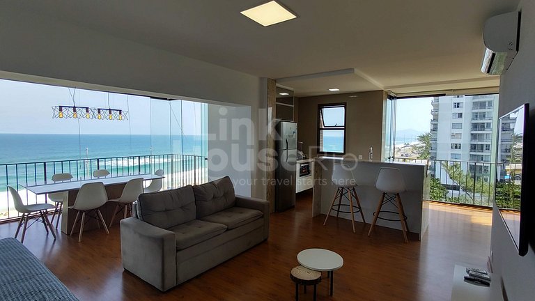 Apart Hotel com Maravillosa Vista Mar en Barra de Tijuca B1-