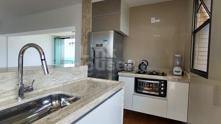 Apart Hotel com Maravilhosa Vista Mar na Barra de Tijuca B1-