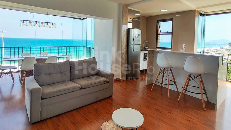 Apart Hotel com Maravillosa Vista Mar en Barra de Tijuca B1-