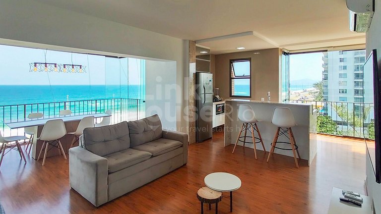 Wonderful View Ocean Front in Barra de Tijuca Apart Hotel B1