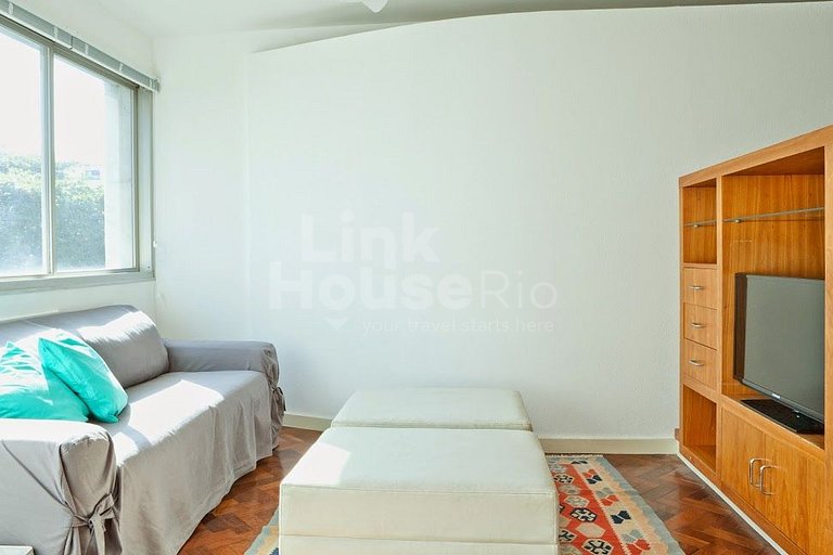 Linkhouse - ACONCHEGANTE APART COM VISTA CRISTO REDENTOR #Y2