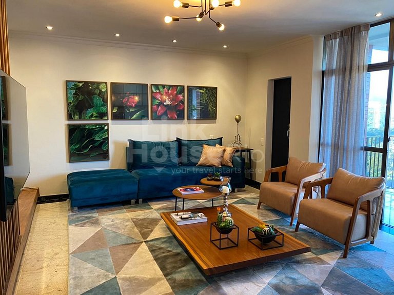 Cobertura de Luxo com Vista Mar em Apart Hotel RHR B11-008
