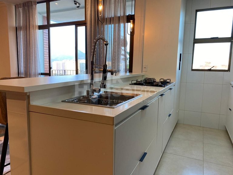 Cobertura de Luxo com Vista Mar em Apart Hotel RHR B11-008