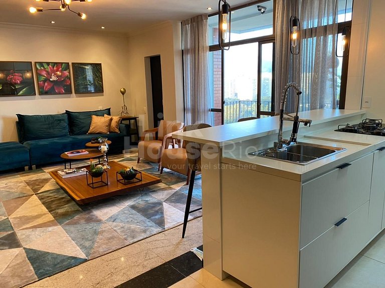 Cobertura de Luxo com Vista Mar em Apart Hotel RHR B11-008