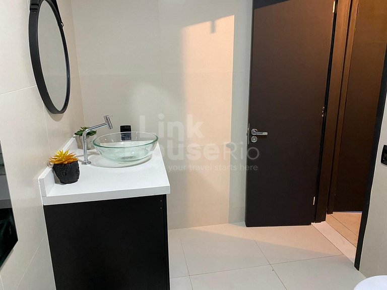 Cobertura de Luxo com Vista Mar em Apart Hotel RHR B11-008