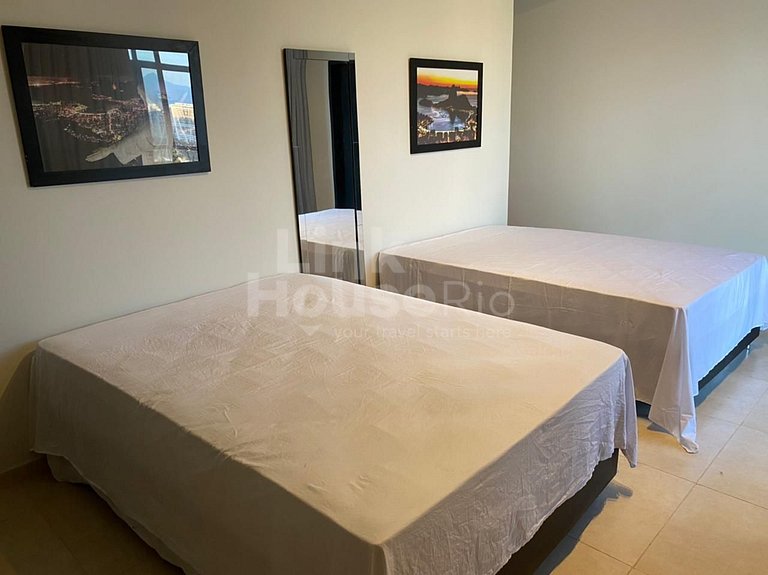 Cobertura de Luxo com Vista Mar em Apart Hotel RHR B11-008